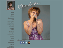 Tablet Screenshot of colleencrosson.com